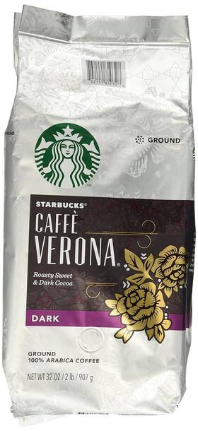 Coffee 445008477417 Caffe Verona Ground 2-pound