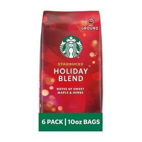 Coffee 445038163182 Ground Medium Roast Holiday Blend 100% Arabica Limited