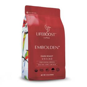 Coffee 445052399338 Dark Roast Ground - Non-gmo Low Acid Single Origin Usda Organic Roas