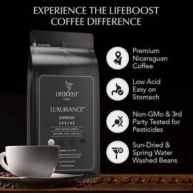 Coffee 705353549847 Espresso Ground - Non-gmo Low Acid Single Origin Usda Organic