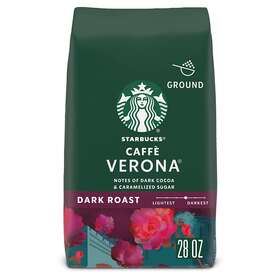 Coffee 711181699760 Ground Dark Roast Caff Verona 100% Arabica 1 Bag 28 Oz