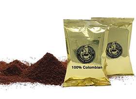 Coffee 726084525252 100% Colombian 40/2.25oz Pre-measured Packs