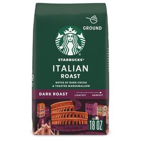 Coffee 744110041996 Ground Dark Roast Italian 100% Arabica 1 Bag 18 Oz