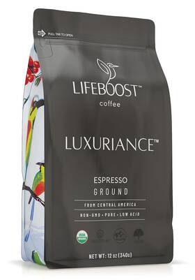 Coffee 744759062505 Organic Espresso Ground - Non-gmo Low Acid Single Origin Usda Shade Grown