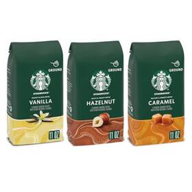 Coffee 744759067197 Flavored Ground Variety Pack Naturally 3 Bags 11 Oz Each
