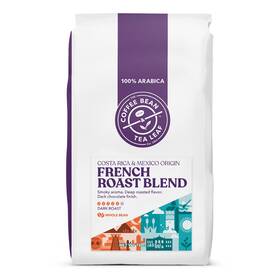 Coffee Bean & Tea Leaf 033878101708 The French Roast Whole Beans 1lb Bag 16oz