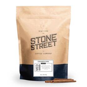 Synchkg106778 Coffee Company Flavored Ground Cinnamon Swirl Freshly Roasted 100% Colombian Arabica
