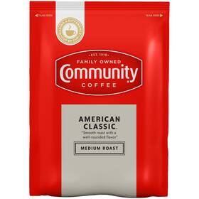 Community Coffee 035700151233 American Classic Medium Roast Pre-measured Packs 3.0