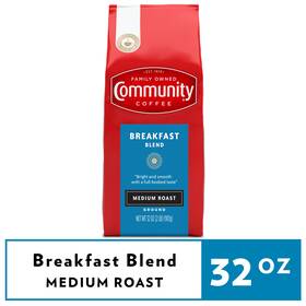Community Coffee 179432504230 Breakfast Blend 32 Ounce Bag