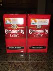 Community Coffee 2 Pack Ground Signature Blend Dark Roast 32 Ozs New Orleans 035700015009