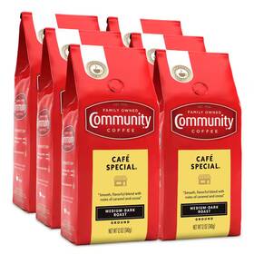 Community Coffee 313045012014 12 Oz. Cafe Special Medium-dark Roast Premium Ground 6-pack