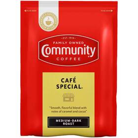 Community Coffee 313104527510 2.5 Oz. Cafe Special Medium-dark Roast Premium Ground Fractional Packs 4