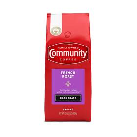 Community Coffee 445028811826 French Roast Ground Extra Dark 32 Ounce Pack Of
