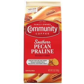 B00ti16g46 Community Coffee Southern Pecan Praline Flavored 12 Oz Medium Roast Ground