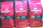 Community Coffee Dark Roast Signature Blend Ground Three 12 Oz Bags 035700018154