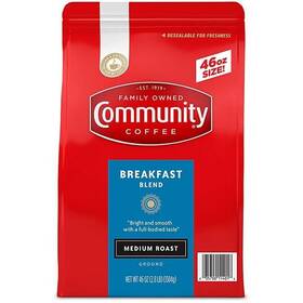 Ds-980280778 Community Coffee Medium Roast Ground Breakfast Blend 46 Oz