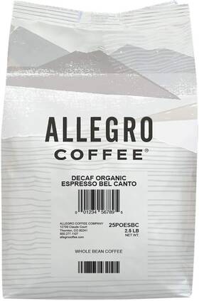 25poesbc Company Coffee Espresso Bel Canto Decaf