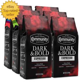 Company 313049780728 Dark And Bold Espresso Roast 72 Ounces Extra Ground Coffee 12 Ounce Bag