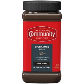 Company 445033879859 Signature Blend Instant Coffee Dark Roast 7 Oz Jar Pack Of 1