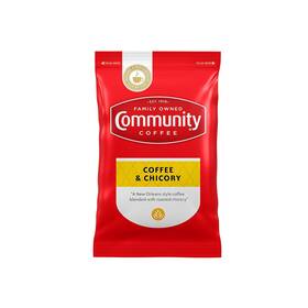 Company 445037567561 & Chicory Medium Dark Roast Pre-measured Coffee Packs 3.0 Ounce Bag Box Of 20