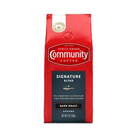 Company 744110022117 Premium Ground Coffee Signature Blend Dark Roast 12