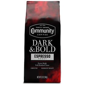 Ru1-3093 Company Dark And Bold Espresso Roast Extra Ground Coffee 12 Ounce Bag Pack O