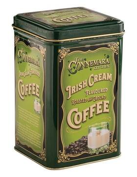 7533477 Connemara Kitchen Victorian Trading Irish Cream Ground Coffee Tin 5z