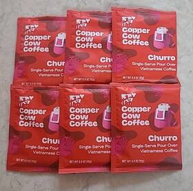 Copper Cow 817841020629 Coffee Churro Pour Over Vietnamese 6 Servings