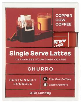 Copper Cow Coffee 817841020643 Churro Delight 12oz - Gourmet With Flavor By Sweet Brews