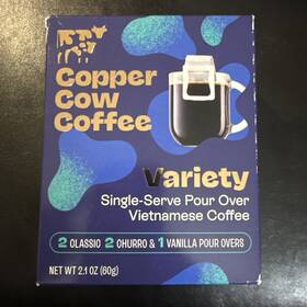 Copper Cow Coffee 817841023156 1 Box - 5 Servings Vietnamese