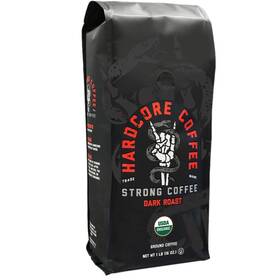 Copper Moon Coffee Map 705353093296 Hardcore Ground High Caffeine Strong Roast 16 Oz