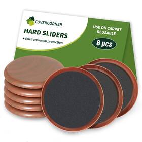 040070-us01 Covercorner Furniture 8 Pcs 3 1/2 Inch Brown Coffee Black