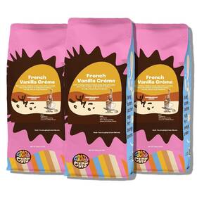 Crazy Cups 691198957865 French Vanilla Coffee Flavored Ground Creme 10 Oz Of
