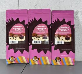 Crazy Cups 810036737784 Chocolate Raspberry Ground Coffee 10 Oz Bag 3 Pack