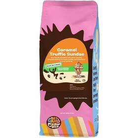 Crazy Cups 810086998555 Decaf Caramel Truffle Ground Coffee 10oz Flavored Brew