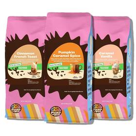 Crazy Cups 813957026869 Decaf Flavored Ground Coffee Variety Pack 10 Ounce Of 3
