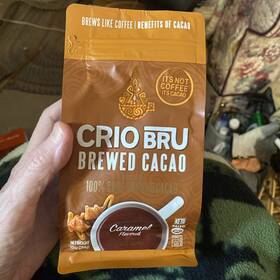 Crio Bru 850017552043 Brewed Cacao Inch Caramel Flavored 10oz Coffee Alternative Light Roast