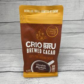 Crio Bru 850048480056 Brewed Cacao Chocolate Macchiato 10oz Coffee Alternative Light Roast