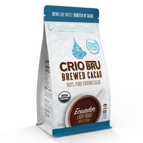Crio Bru 854821005337 Ecuador Light Roast Organic Healthy Brewed Cacao Drink Great Substitute T