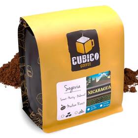 Cubico Coffee 788794141542 Nicaraguan Ground Premium Nicaragua Segovia Single Origin Fre