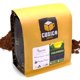 Cubico Coffee 788794142174 Colombian Ground Premium Colombia Supremo Single Origin Fresh R