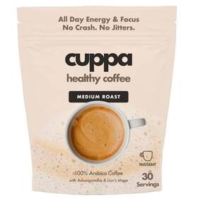 Cuppa Healthy Coffee 860012031603 Mushroom Insant With Lions Mane And Ashwagandha 30 Servings