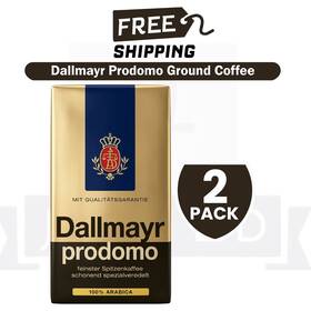 Dallmayr 008167102113 Prodomo Ground Coffee 100% Arabica Mild And Aromatic 250g - Pack Of 2