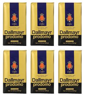 Dallmayr 302683212559 Coffee Prodomo Ground 8.8-ounce Vacuum Packs - Pack Of 6