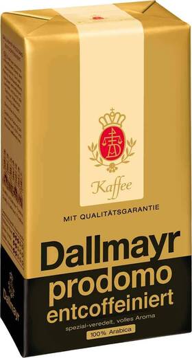Dallmayr 646783189619 Prodomo Premium Coffee 8.8 Ounces Pure Satisfaction No Bitterness