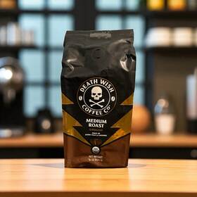 50251g Death Wish Coffee Co. Medium Roast Ground 16 Oz