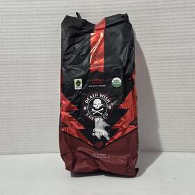 Death Wish Coffee 810063343477 Fresh Dark Roast Ground 34 Oz. Bb 10/30/26
