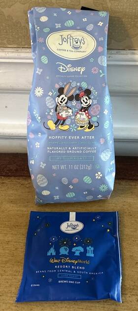 Disney 686198009379 Joffrey S Hoppity Ever After Caramel Chocolate Brew Coffee New 11 Oz