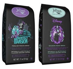 Disney 686198009638 Joffrey S Haunted Mansion Foolish Mocha And Dragon Roast Blend 2 Pack