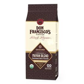 Don Franciscos 072323103218 Organic Mayan Dark Roast Coffee 12 Oz - Bold Flavor